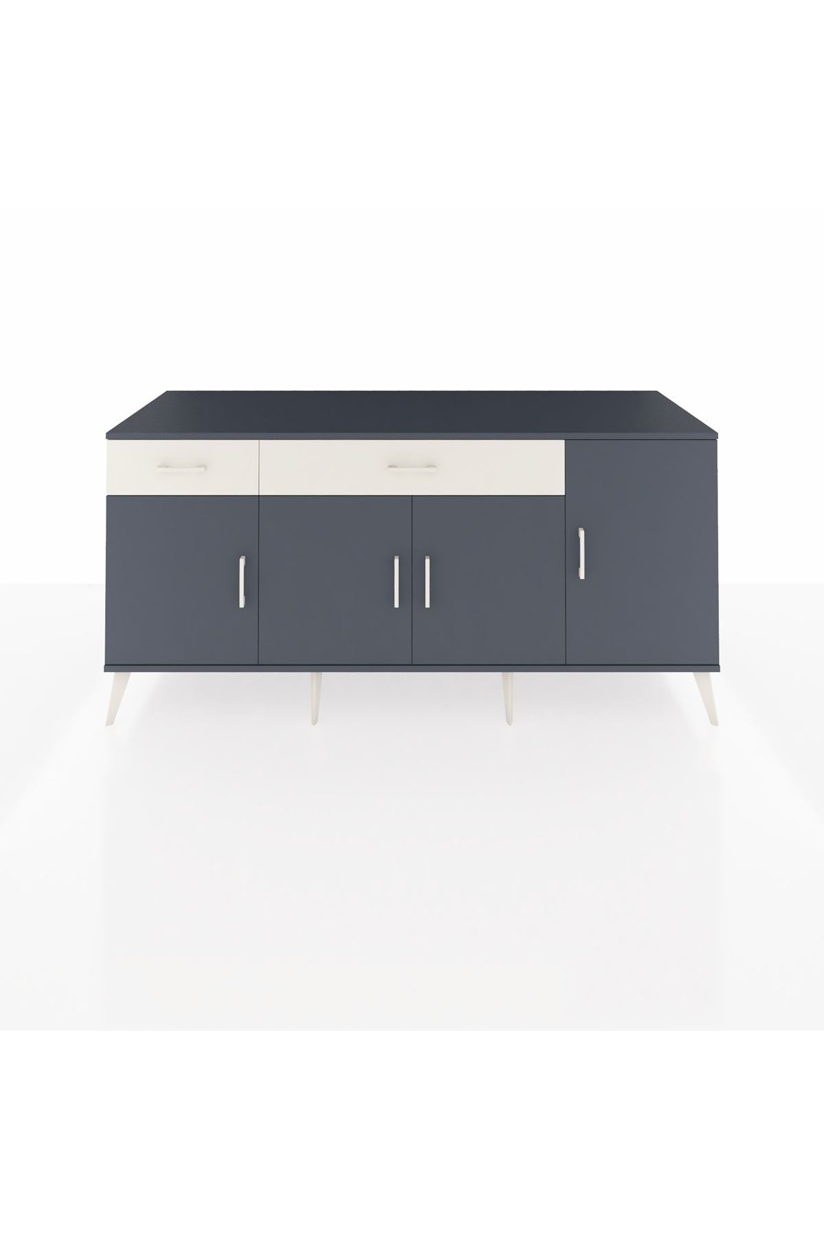 Kronos Konsol 5 Raflı 2 Çekmeceli 4 Kapaklı 176x59x83 - S610M046V16C