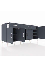Kronos Konsol 5 Raflı 2 Çekmeceli 4 Kapaklı 176x59x83 - S610M046V17C