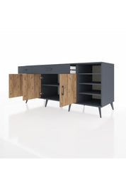 Kronos Konsol 5 Raflı 2 Çekmeceli 3 Kapaklı 176x59x83 - S610M047V11C