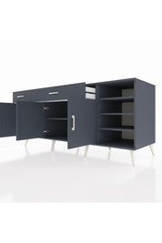 Kronos Konsol 5 Raflı 2 Çekmeceli 3 Kapaklı 176x59x83 - S610M047V17C