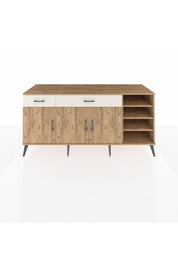 Kronos Konsol 5 Raflı 2 Çekmeceli 3 Kapaklı 176x59x83 - S610M047V19C