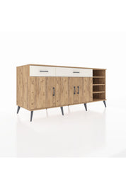 Kronos Konsol 5 Raflı 2 Çekmeceli 3 Kapaklı 176x59x83 - S610M047V19C