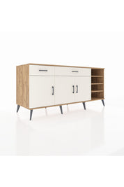 Kronos Konsol 5 Raflı 2 Çekmeceli 3 Kapaklı 176x59x83 - S610M047V22C