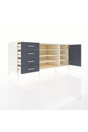 Kronos Konsol 6 Raflı 4 Çekmeceli Tek Kapaklı 176x59x83 - S610M048V08C