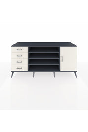 Kronos Konsol 6 Raflı 4 Çekmeceli Tek Kapaklı 176x59x83 - S610M048V13C