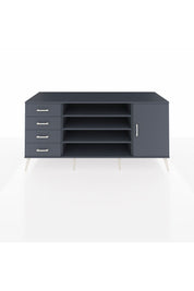 Kronos Konsol 6 Raflı 4 Çekmeceli Tek Kapaklı 176x59x83 - S610M048V17C