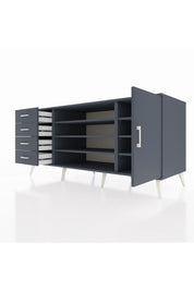 Kronos Konsol 6 Raflı 4 Çekmeceli Tek Kapaklı 176x59x83 - S610M048V17C