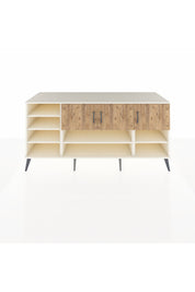 Kronos Konsol 9 Raflı 3 Kapaklı 176x59x83 - S610M049V03C