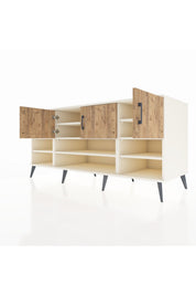 Kronos Konsol 9 Raflı 3 Kapaklı 176x59x83 - S610M049V03C