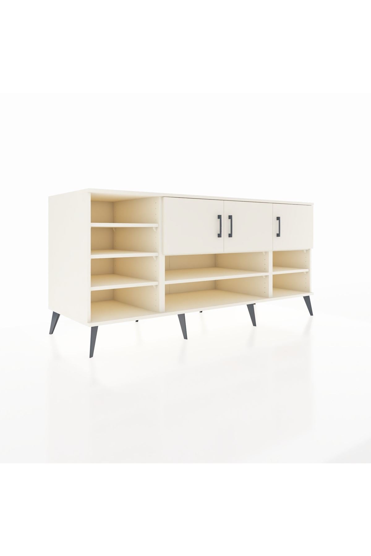 Kronos Konsol 9 Raflı 3 Kapaklı 176x59x83 - S610M049V06C