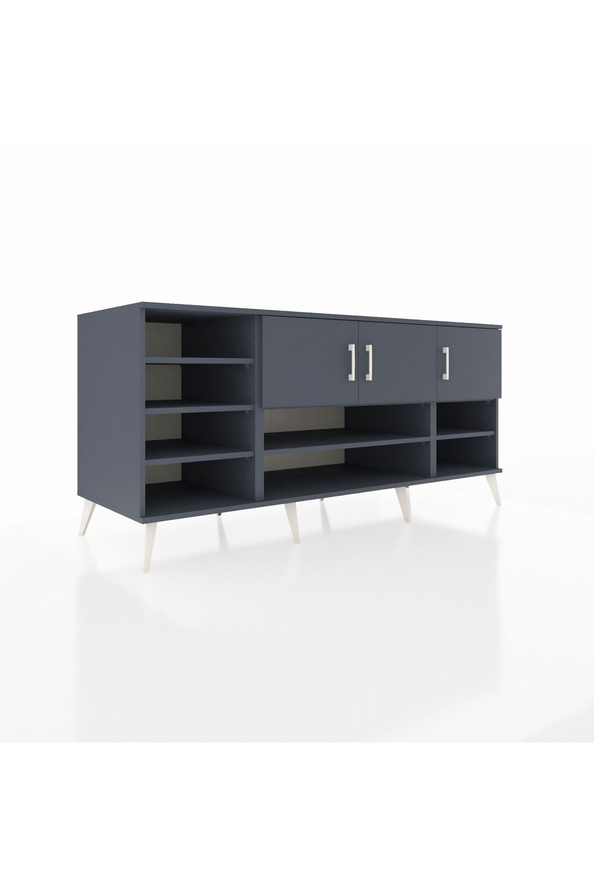 Kronos Konsol 9 Raflı 3 Kapaklı 176x59x83 - S610M049V16C