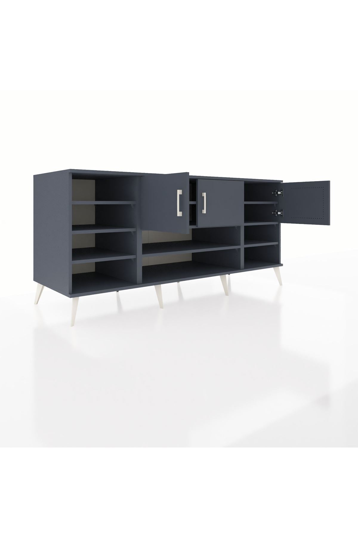 Kronos Konsol 9 Raflı 3 Kapaklı 176x59x83 - S610M049V16C