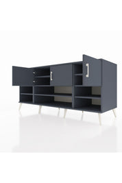 Kronos Konsol 9 Raflı 3 Kapaklı 176x59x83 - S610M049V18C