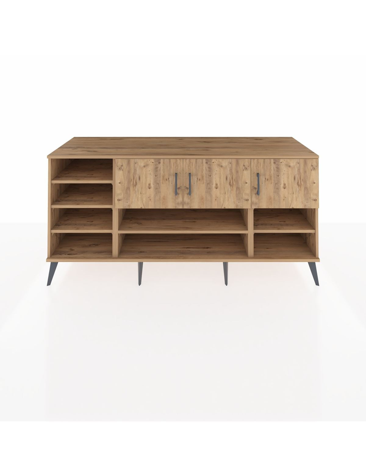 Kronos Konsol 9 Raflı 3 Kapaklı 176x59x83 - S610M049V20C