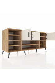 Kronos Konsol 9 Raflı 3 Kapaklı 176x59x83 - S610M049V24C