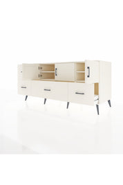 Kronos Konsol 4 Raflı 4 Çekmeceli 3 Kapaklı 176x59x83 - S610M050V04C