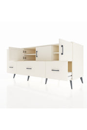 Kronos Konsol 4 Raflı 4 Çekmeceli 3 Kapaklı 176x59x83 - S610M050V04C