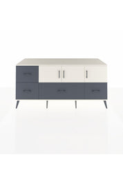Kronos Konsol 4 Raflı 4 Çekmeceli 3 Kapaklı 176x59x83 - S610M050V05C