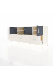 Kronos Konsol 4 Raflı 4 Çekmeceli 3 Kapaklı 176x59x83 - S610M050V07C