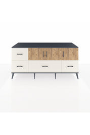 Kronos Konsol 4 Raflı 4 Çekmeceli 3 Kapaklı 176x59x83 - S610M050V10C