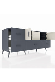 Kronos Konsol 4 Raflı 4 Çekmeceli 3 Kapaklı 176x59x83 - S610M050V14C