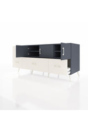 Kronos Konsol 4 Raflı 4 Çekmeceli 3 Kapaklı 176x59x83 - S610M050V16C