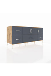 Kronos Konsol 4 Raflı 4 Çekmeceli 3 Kapaklı 176x59x83 - S610M050V26C