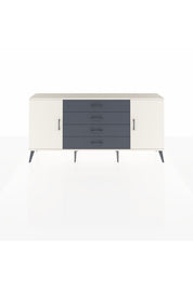 Arges Konsol 2 Raflı 4 Çekmeceli 2 Kapaklı 176x30x83 - S148M001V05A