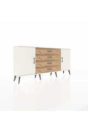 Arges Konsol 2 Raflı 4 Çekmeceli 2 Kapaklı 176x30x83 - S148M001V06A