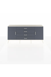 Arges Konsol 2 Raflı 4 Çekmeceli 2 Kapaklı 176x30x83 - S148M001V08A
