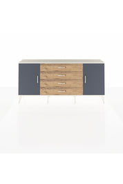 Arges Konsol 2 Raflı 4 Çekmeceli 2 Kapaklı 176x30x83 - S148M001V09A