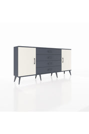 Arges Konsol 2 Raflı 4 Çekmeceli 2 Kapaklı 176x30x83 - S148M001V14A