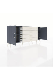 Arges Konsol 2 Raflı 4 Çekmeceli 2 Kapaklı 176x30x83 - S148M001V16A