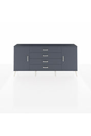 Arges Konsol 2 Raflı 4 Çekmeceli 2 Kapaklı 176x30x83 - S148M001V17A