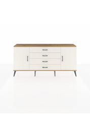 Arges Konsol 2 Raflı 4 Çekmeceli 2 Kapaklı 176x30x83 - S148M001V22A