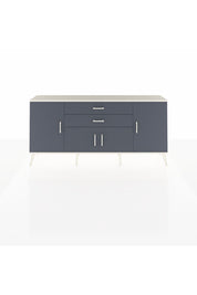 Arges Konsol 3 Raflı 2 Çekmeceli 4 Kapaklı 176x30x83 - S148M002V08A