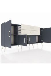 Arges Konsol 3 Raflı 2 Çekmeceli 4 Kapaklı 176x30x83 - S148M002V16A