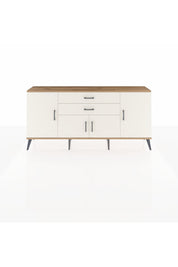 Arges Konsol 3 Raflı 2 Çekmeceli 4 Kapaklı 176x30x83 - S148M002V22A
