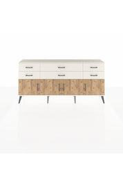 Arges Konsol 2 Raflı 6 Çekmeceli 4 Kapaklı 176x30x83 - S148M003V01A