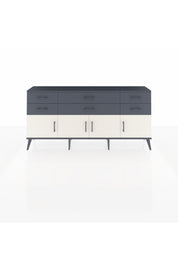 Arges Konsol 2 Raflı 6 Çekmeceli 4 Kapaklı 176x30x83 - S148M003V14A