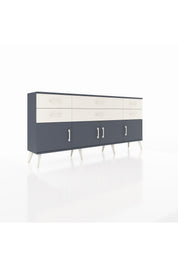 Arges Konsol 2 Raflı 6 Çekmeceli 4 Kapaklı 176x30x83 - S148M003V16A