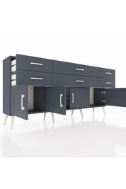 Arges Konsol 2 Raflı 6 Çekmeceli 4 Kapaklı 176x30x83 - S148M003V17A