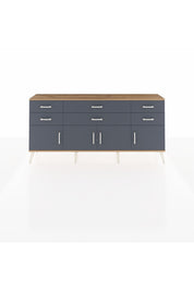 Arges Konsol 2 Raflı 6 Çekmeceli 4 Kapaklı 176x30x83 - S148M003V26A