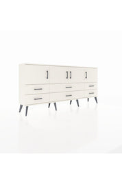 Arges Konsol 3 Raflı 6 Çekmeceli 4 Kapaklı 176x30x83 - S148M004V04A