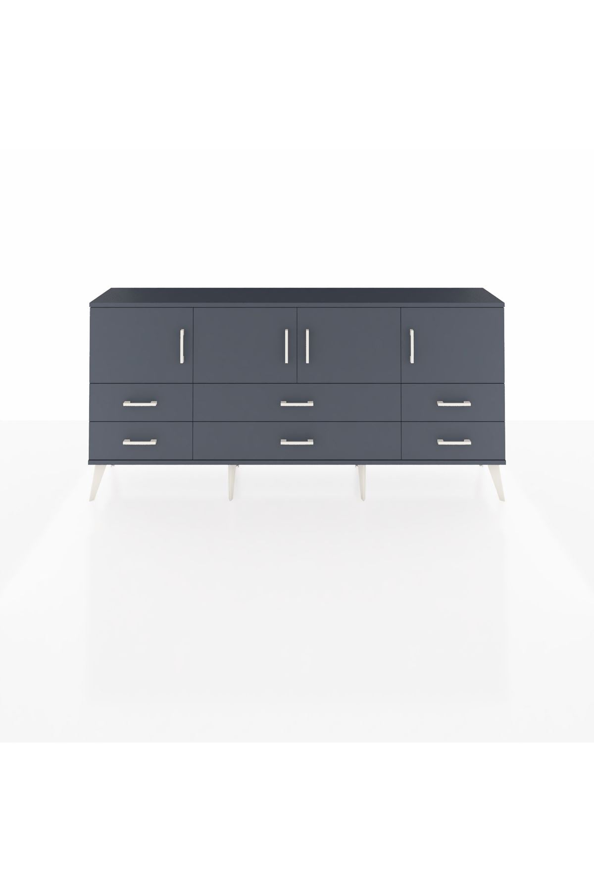 Arges Konsol 3 Raflı 6 Çekmeceli 4 Kapaklı 176x30x83 - S148M004V17A