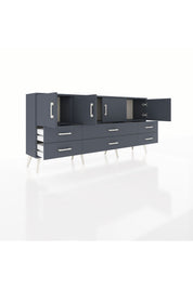 Arges Konsol 3 Raflı 6 Çekmeceli 4 Kapaklı 176x30x83 - S148M004V17A