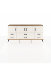 Arges Konsol 3 Raflı 6 Çekmeceli 4 Kapaklı 176x30x83 - S148M004V22A