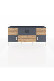 Arges Konsol 3 Raflı 6 Çekmeceli 4 Kapaklı 176x30x83 - S148M006V18A