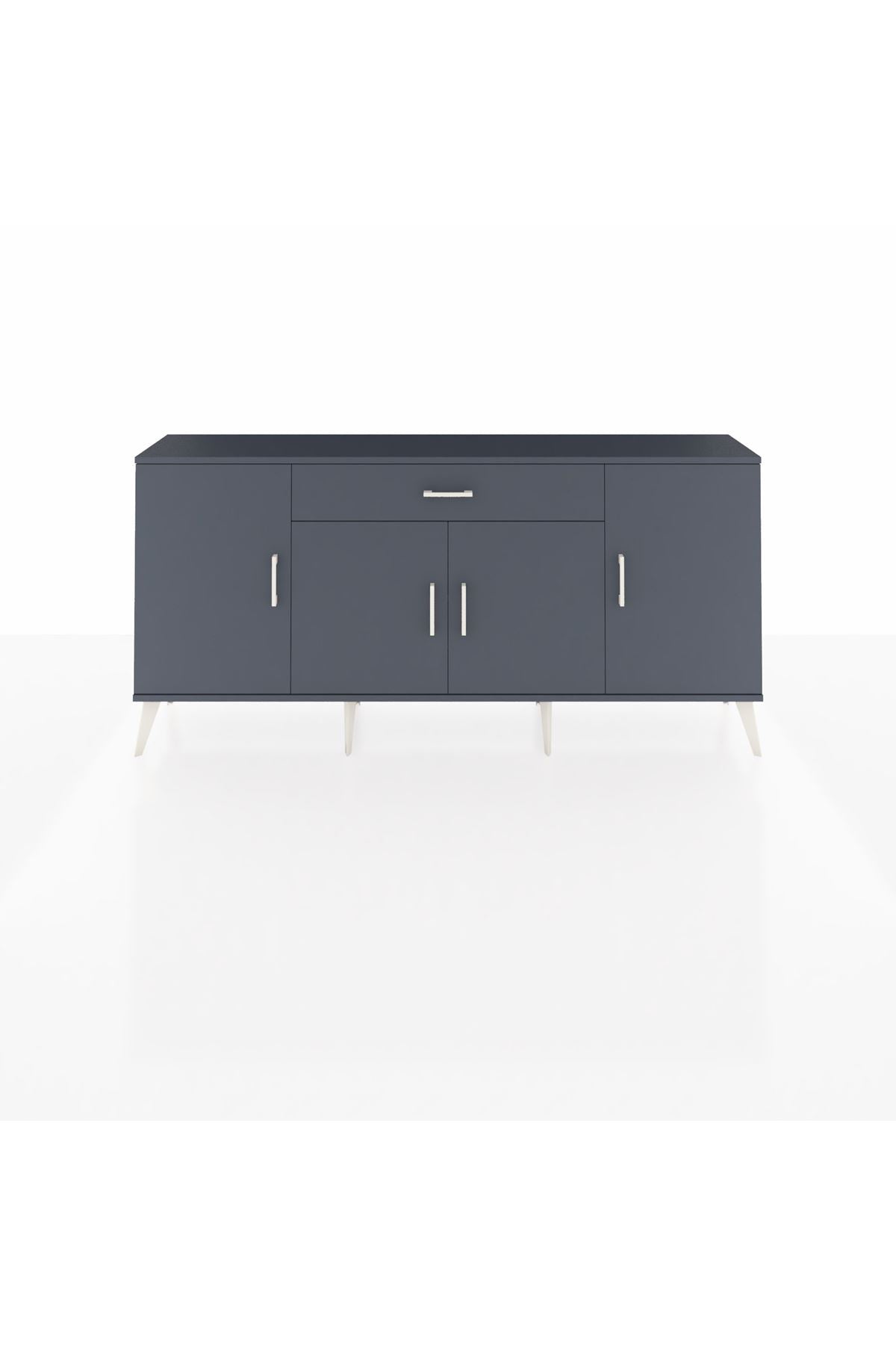 Arges Konsol 3 Raflı Tek Çekmeceli 4 Kapaklı 176x30x83 - S148M007V17A