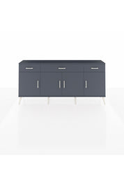 Arges Konsol 3 Raflı 3 Çekmeceli 4 Kapaklı 176x30x83 - S148M008V17A